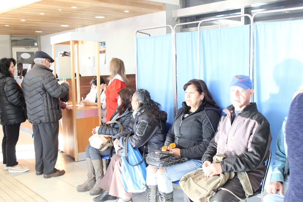 Se habilitaron puntos de vacunación contra la Influenza en el Hospital Clínico de Punta Arenas