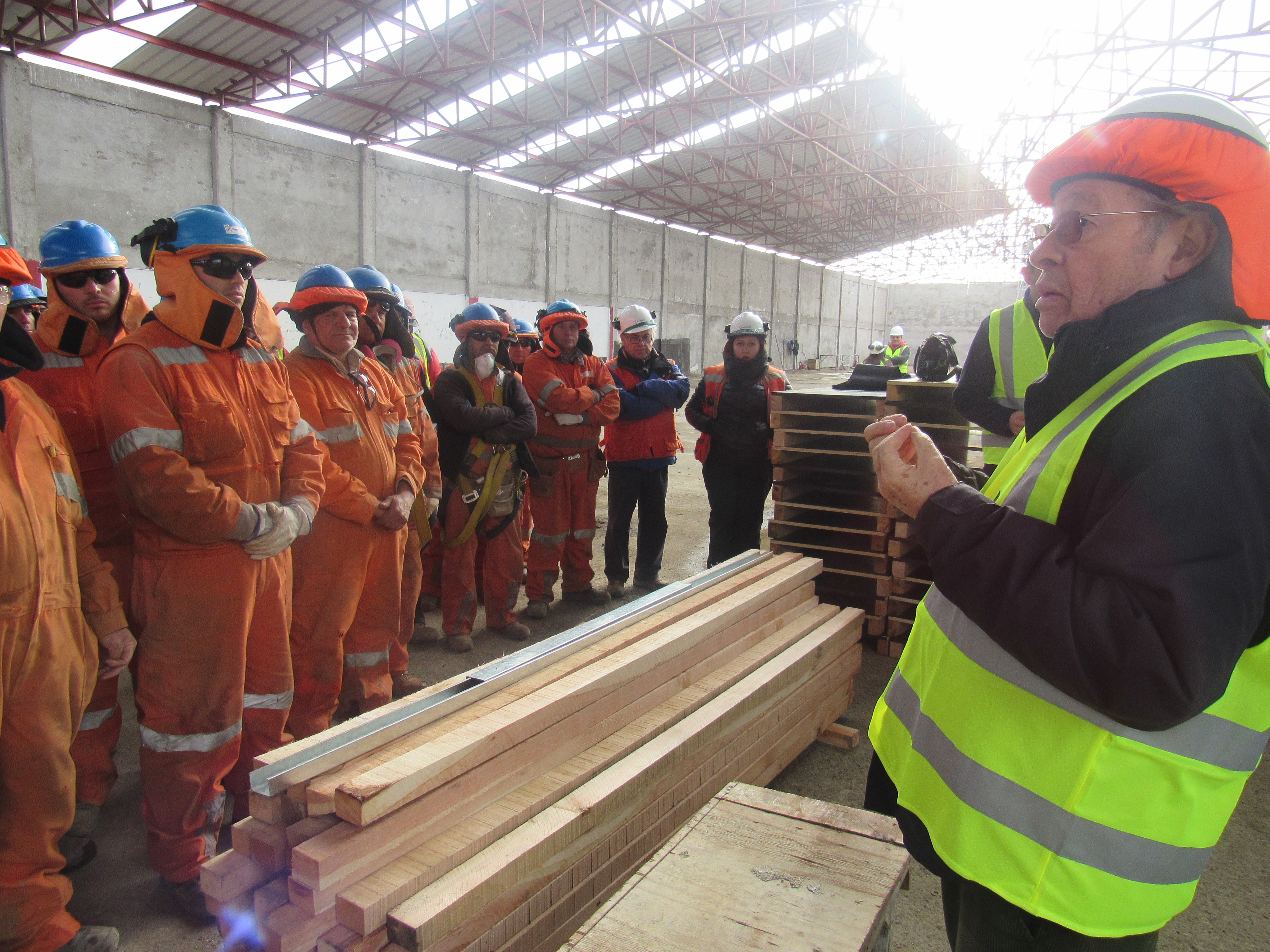 CChC Punta Arenas realiza primera visita en obra por Campaña Cero Accidentes Fatales