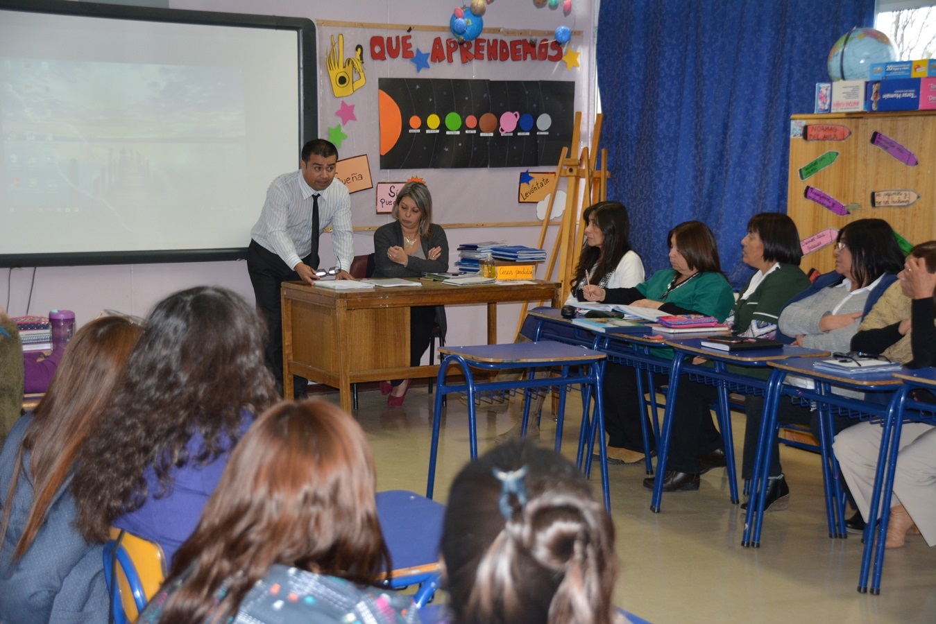 Fiscalía de Punta Arenas capacitó a profesores de la Escuela de Rio Seco