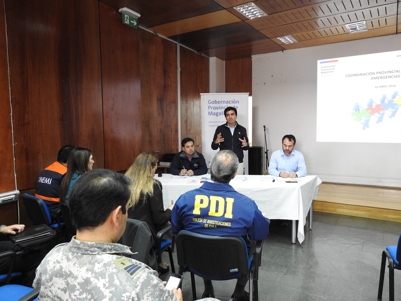 Comenzó a funcionar el Comité Provincial de Riesgos y Emergencias de la provincia de Magallanes