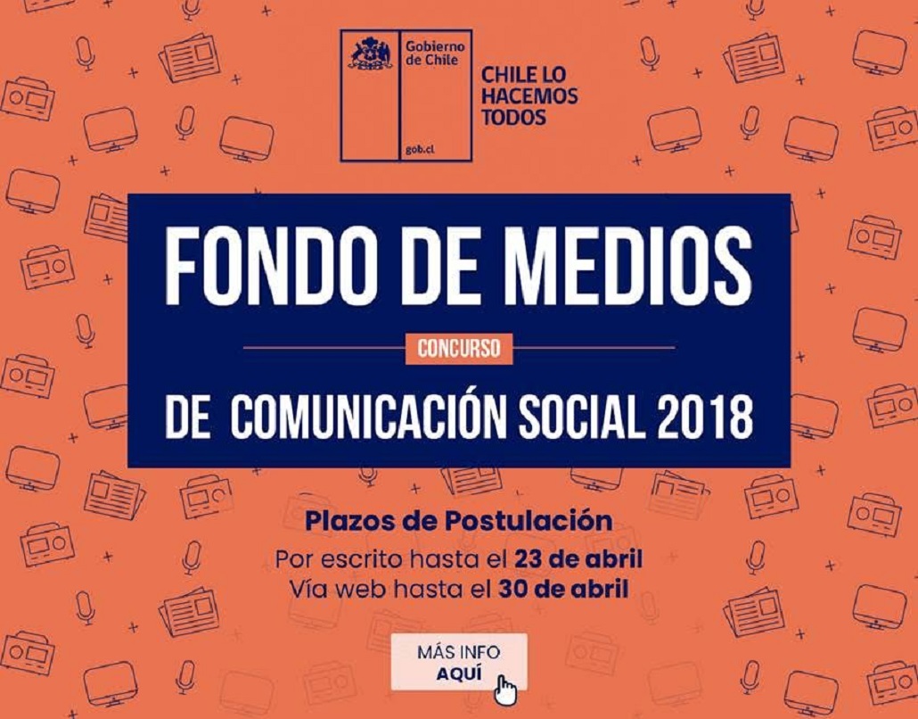 Todo lo que necesitas saber para postular al Fondo de Medios de Comunicación 2018