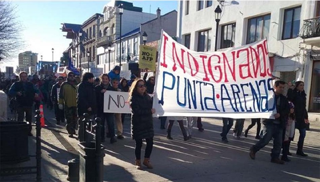 Coordinadora No + AFP convocó a actividades este fin de semana en Punta Arenas