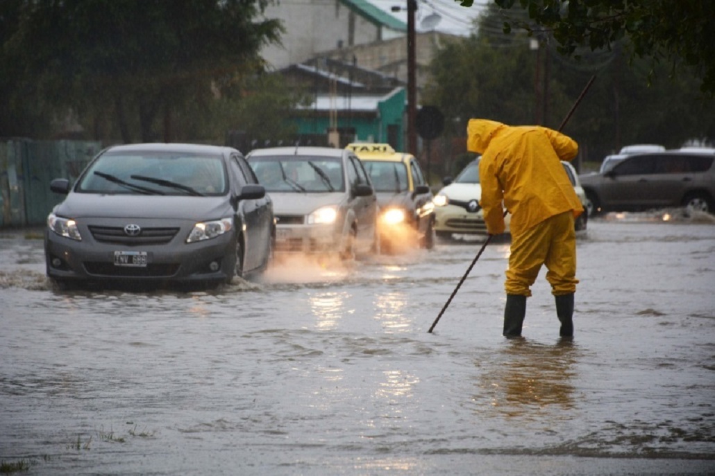 Alerta meteorológica en Río Gallegos por nuevo frente de lluvias este domingo y lunes
