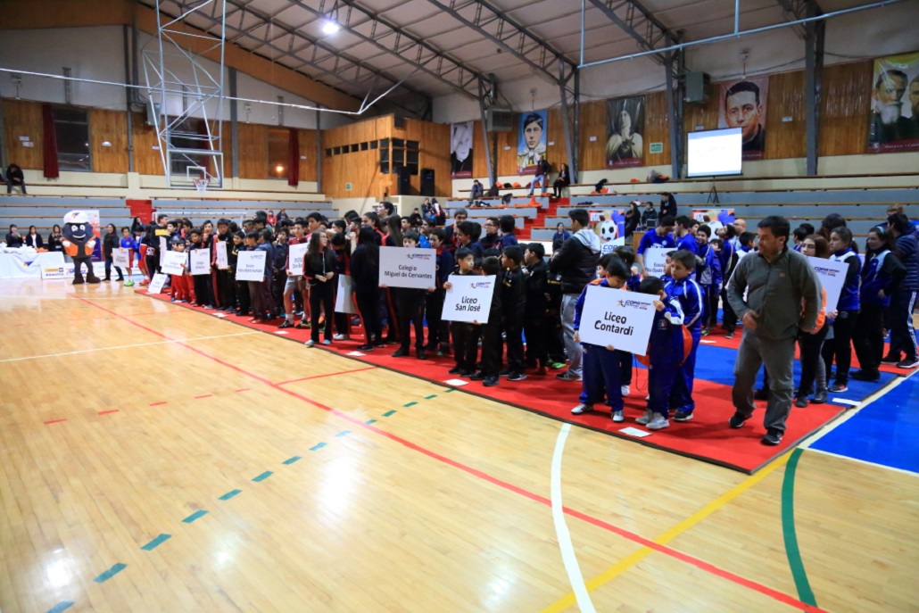 Se inauguró la sexta versión del Campeonato de Futsal Copa Invierno