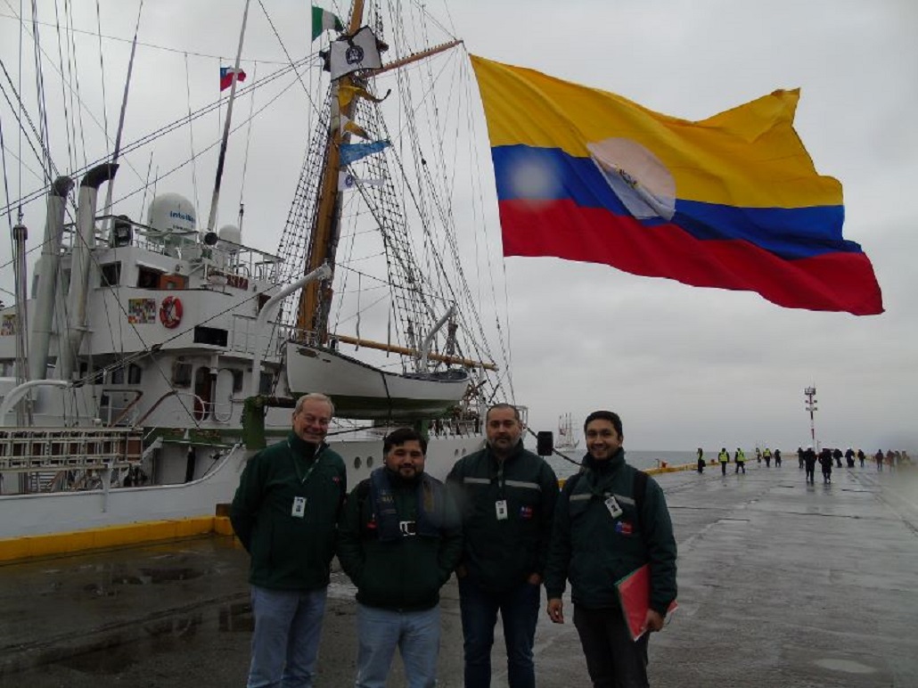 SAG inspecciona navíos de la Regata Velas Latinoamérica 2018