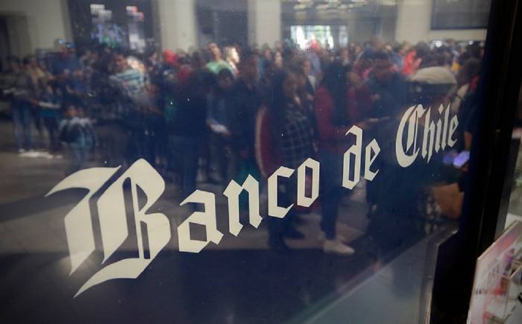 Banco de Chile sufre caída de sus sistemas informáticos