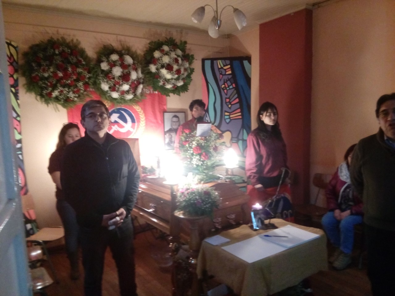 Homenaje al escultor Rodolfo «Talo» Mansilla se efectuó esta tarde en Punta Arenas