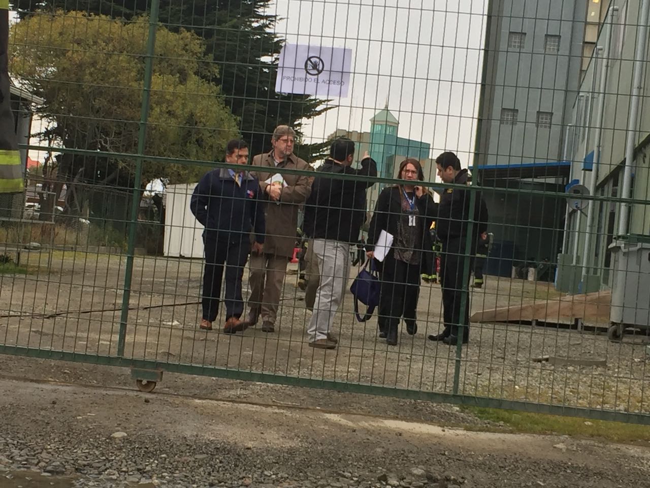 Evacuado parcialmente el Hospital de las FFAA de Punta Arenas