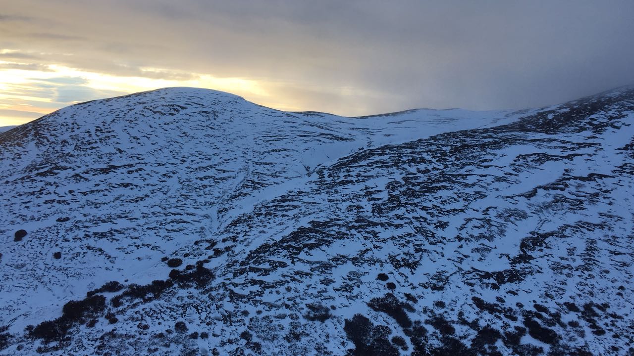 Dramáticas horas vivió persona extraviada en el monte Tarn y rescatada por helicóptero de Carabineros