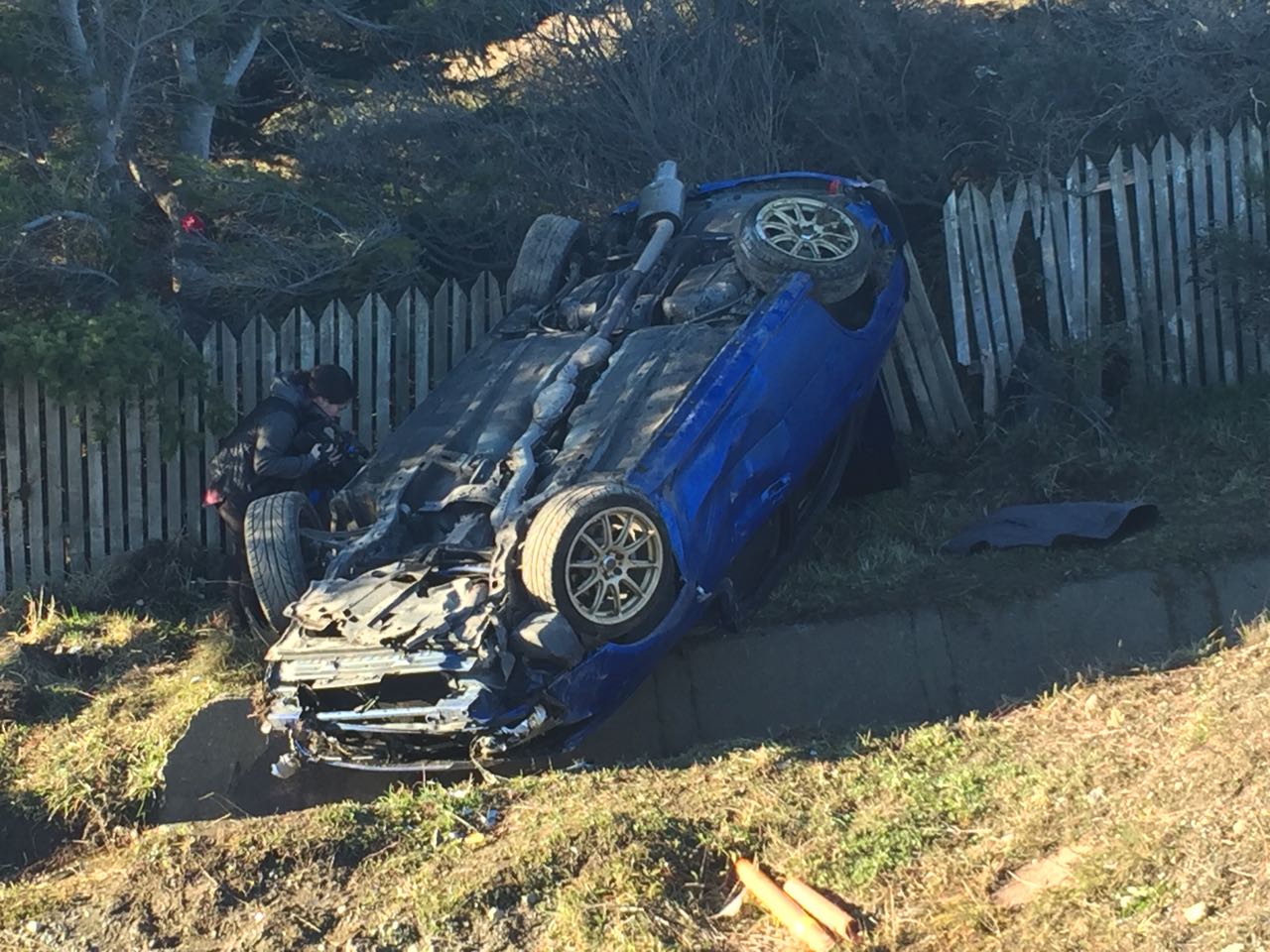 Volcó en estado de ebriedad en la Ruta 9 y resultó ileso