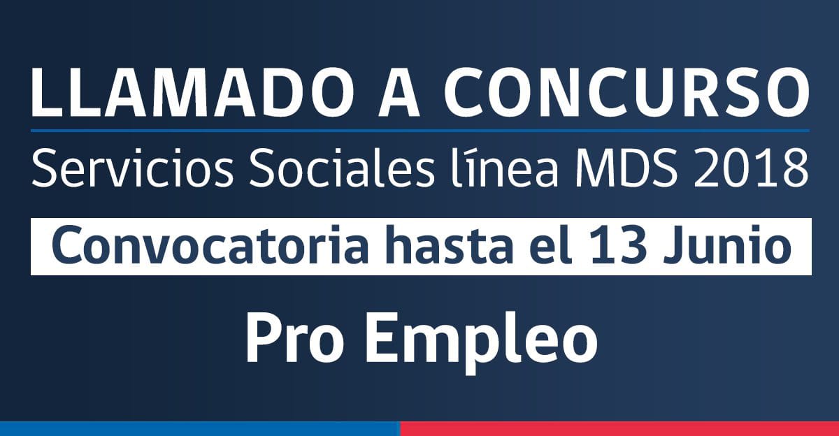 Últimos días para postular al concurso Servicios Sociales del Ministerio del Trabajo
