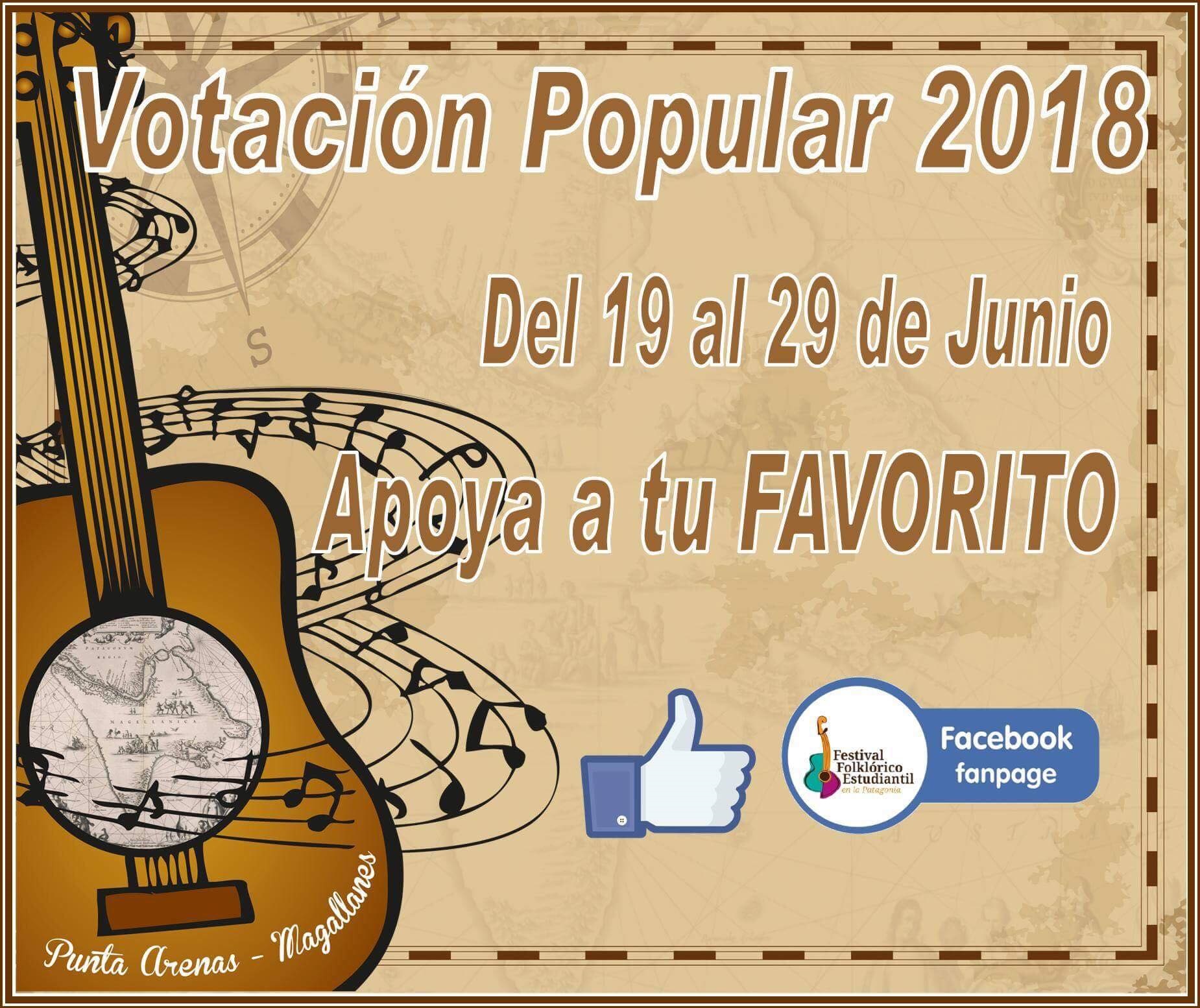 Votación popular en redes sociales para el Festival Estudiantil de la Patagonia en Punta Arenas