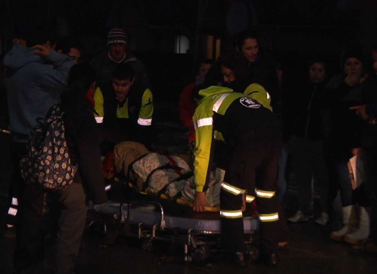 Tres lesionados es el saldo de diversos accidentes del tránsito, incluyendo una niña atropellada por un taxi colectivo