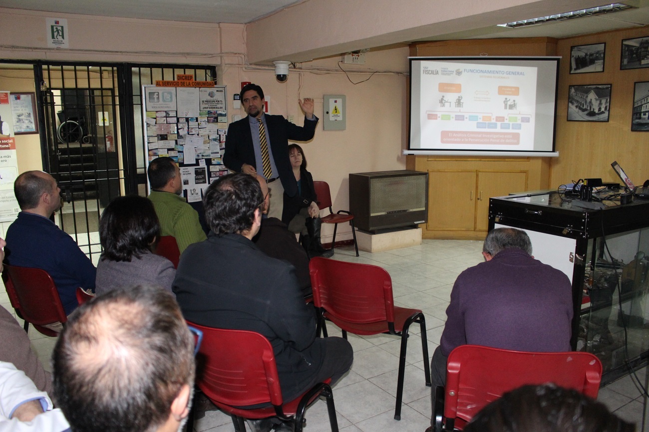 Funcionarios de Dicrep Magallanes fueron capacitados por la Fiscalía regional