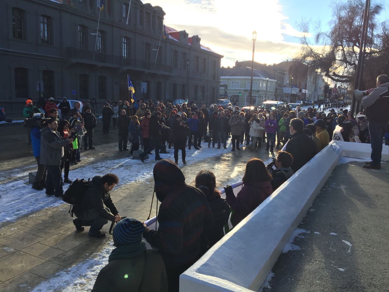 Manifestación ciudadana por Ricardo Harex se realizó hoy sábado en Punta Arenas