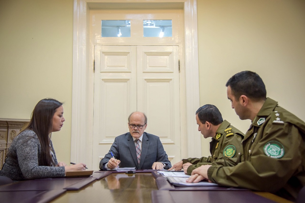 Intendente de Magallanes destacó la disminución de delitos violentos y contra la propiedad en los últimos meses en la región