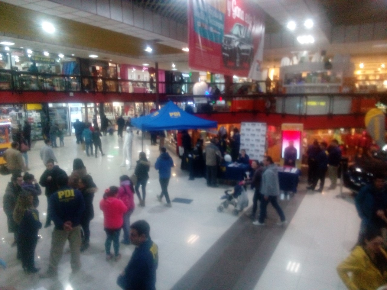 Expo PDI se efectuó en el módulo central de Zona Franca