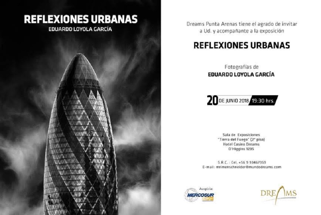 «Reflexiones urbanas» una atractiva exposición fotográfica en Casino Dreams