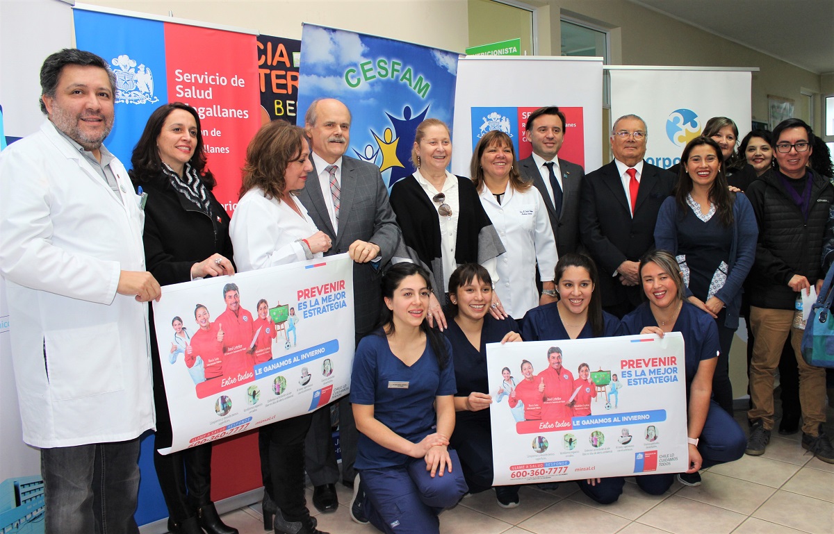 Autoridades de salud lanzan campaña “En Magallanes el llamado es a ganarle al invierno”