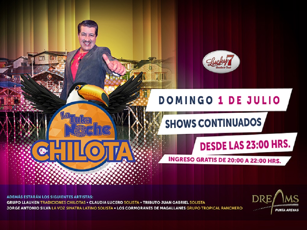 El Tukanoche se efectuará el domingo 1º de julio en Casino Dreams