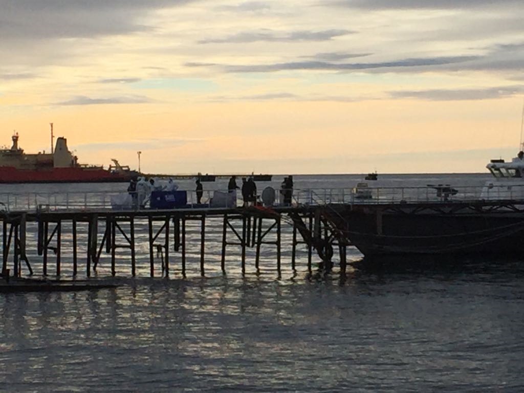 Llegaron a Punta Arenas los pescadores fallecidos encontrados cerca de Puerto Williams