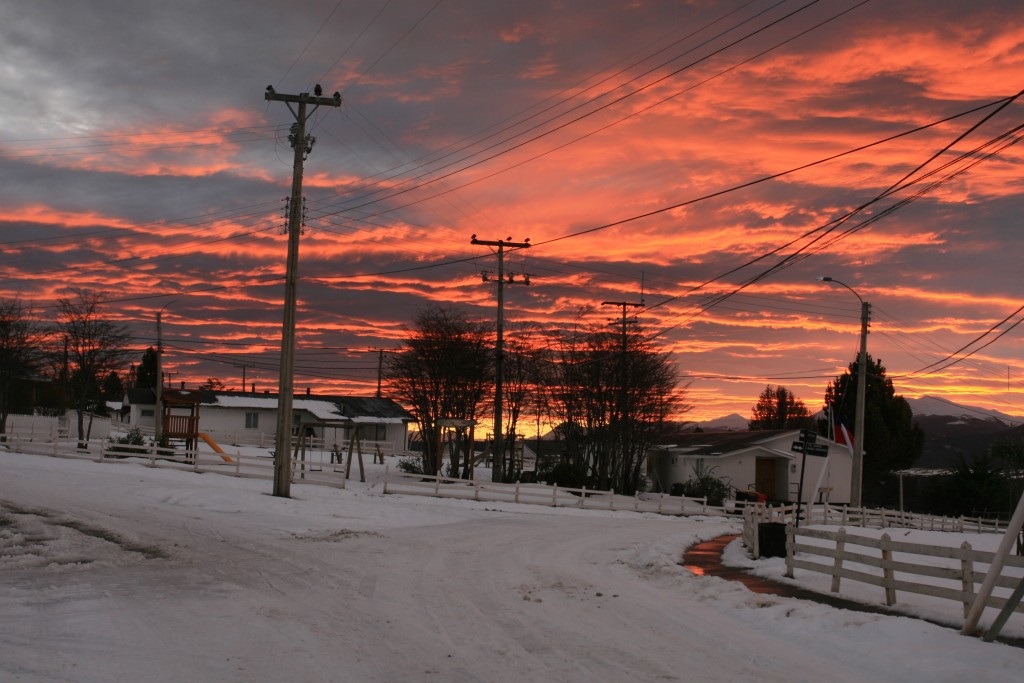 Estado de las rutas y condición meteorológica en la región de Magallanes
