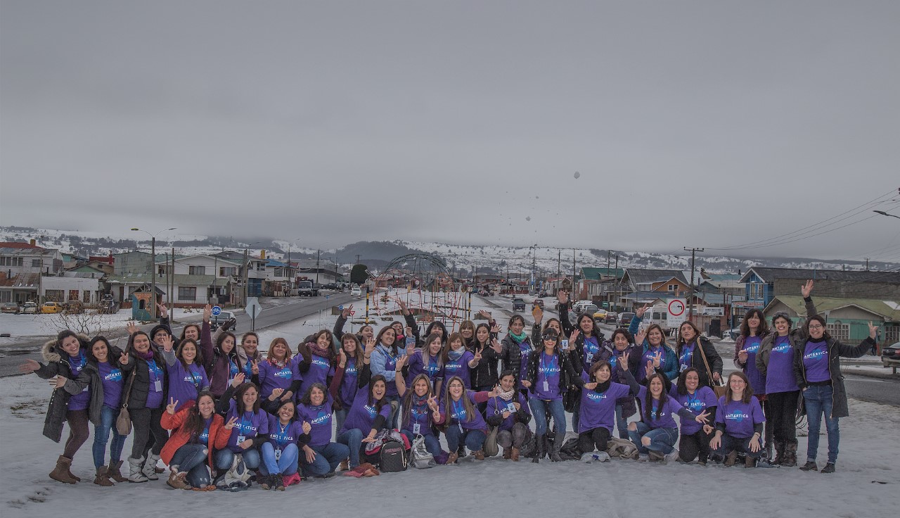 Educadoras de párvulos fueron capacitadas en Criósfera y el estudio del hielo Antártico