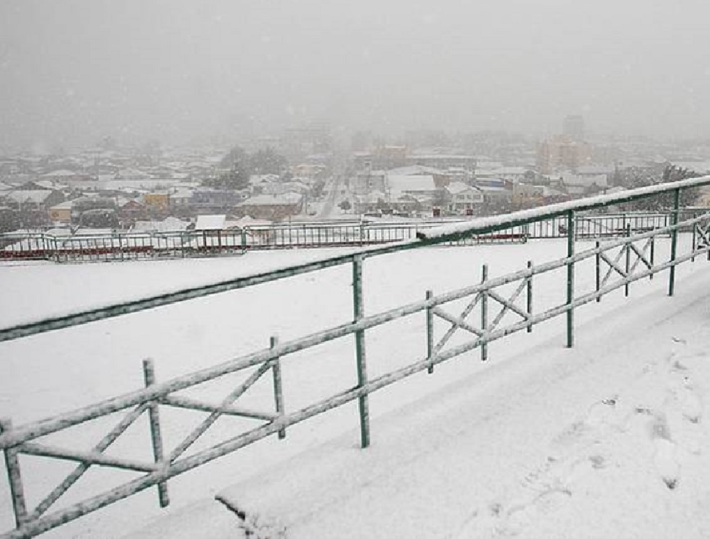 Chubascos de nieve y aguanieve se pronostican este viernes en Magallanes