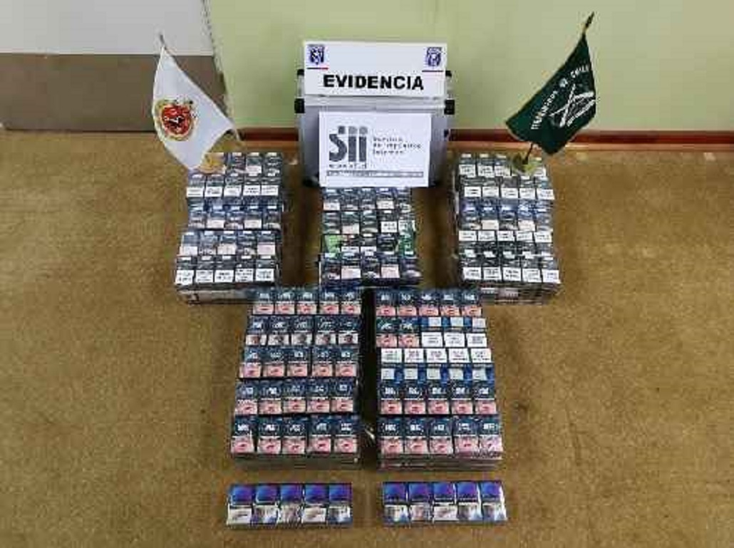 Incautan cigarrillos de contrabando en fiscalización liderada por la Gobernación de Magallanes