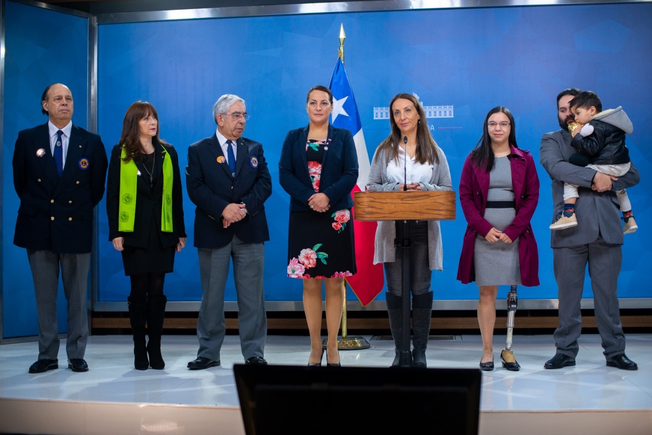 Las XXXI Jornadas por la Rehabilitación fueron iniciadas para todo Chile desde el Palacio de la Moneda por la Vocera de Gobierno y la Intendenta Castañón