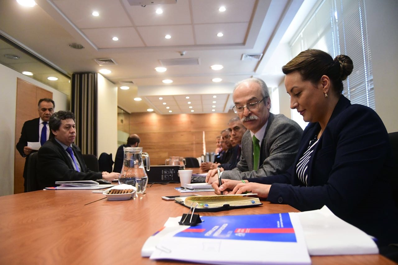 Intensa agenda sostuvo la Intendenta Castañón en Santiago