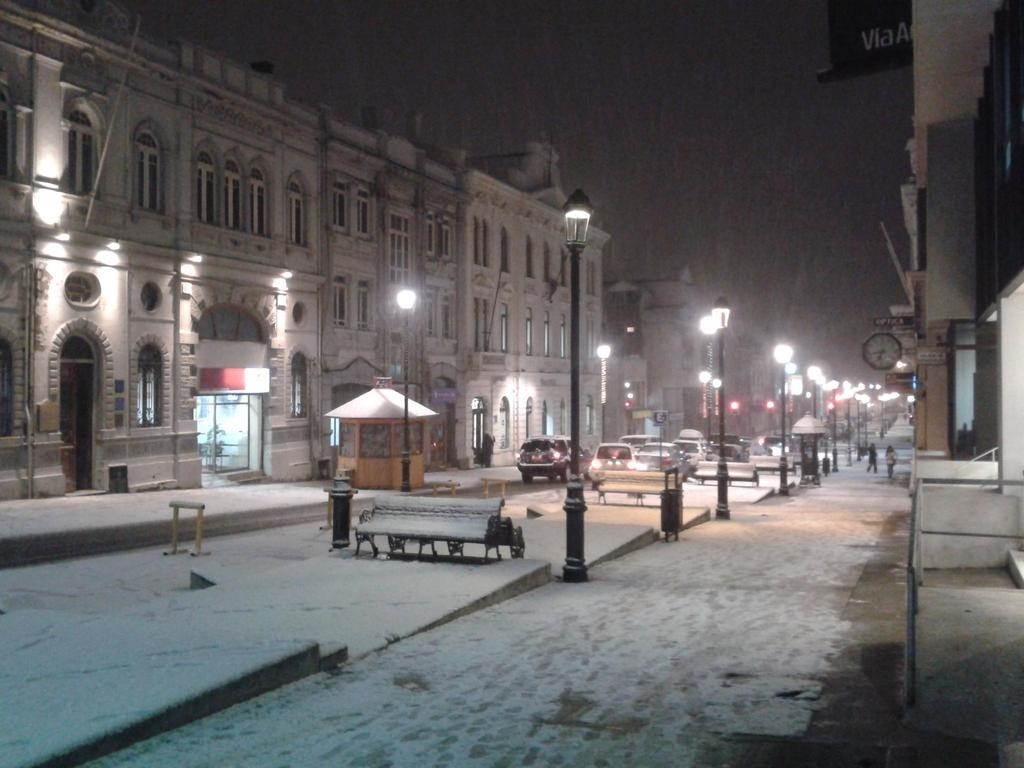Chubascos de aguanieve, escarcha y bajas temperaturas se pronostican hoy en Magallanes