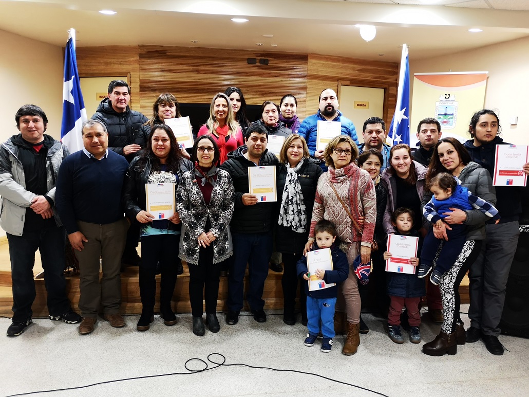 Sercotec Magallanes entrega más de $ 42 millones a emprendedores de Porvenir