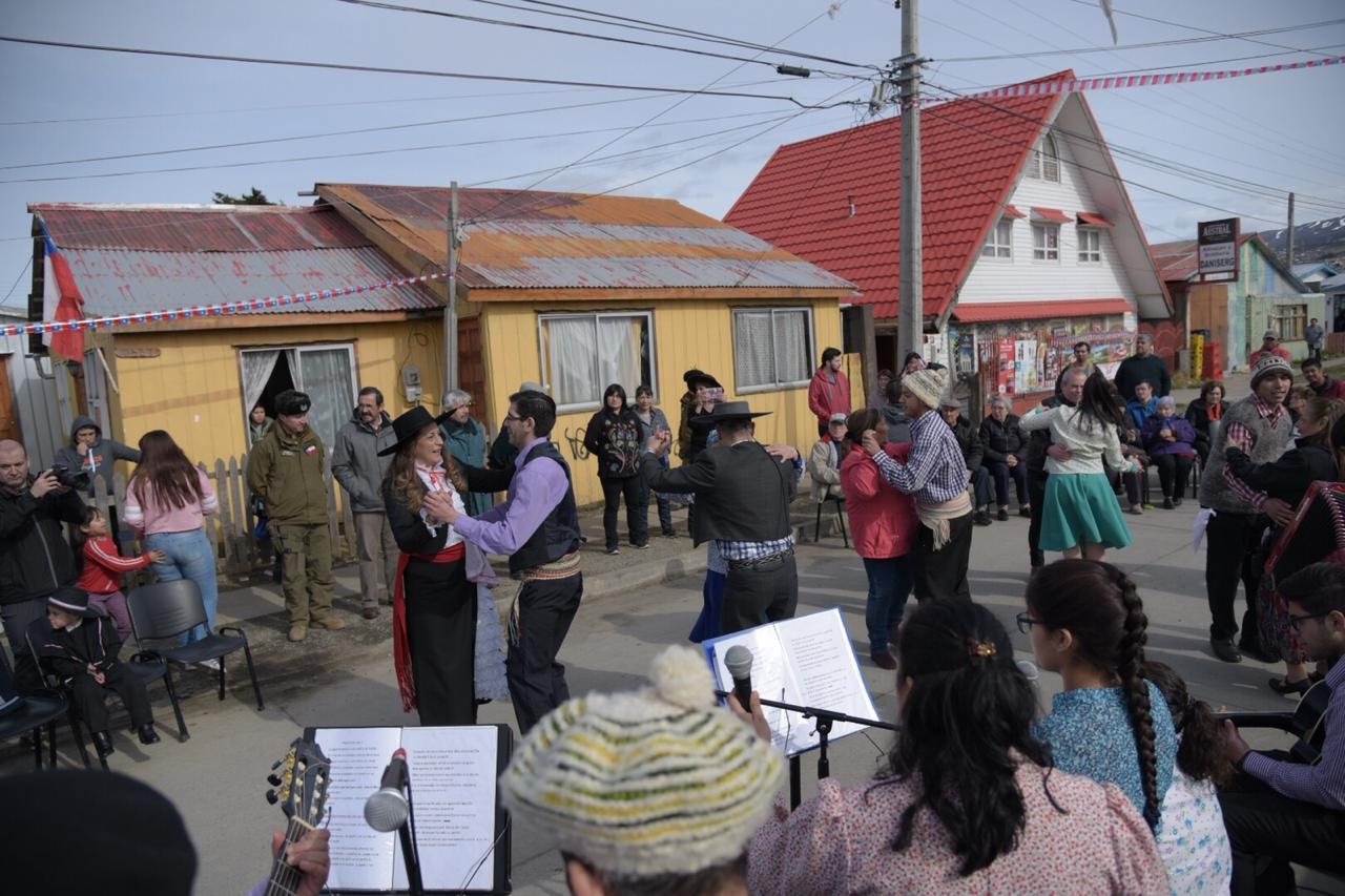 Intendenta Castañón compartió con vecinos de la Junta N° 40 los festejos patrios