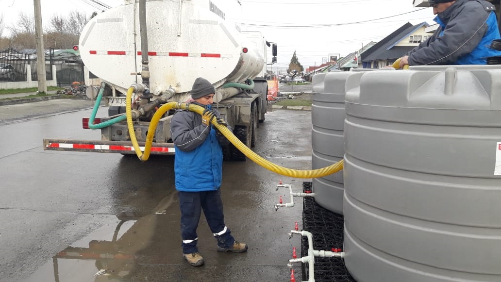 Aguas Magallanes se refiere a  suministro de agua potable en Puerto Natales