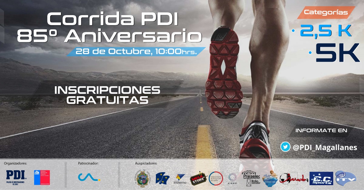 PDI Magallanes celebrará con corrida el aniversario N° 85 de la institución