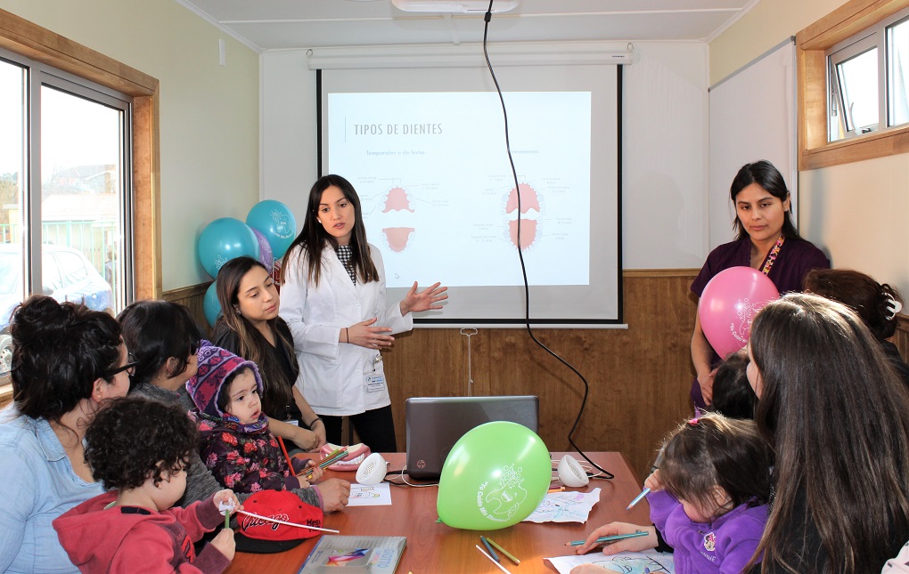 CESFAM Ibáñez de Punta Arenas inauguró sala taller Mis primeros Dientes
