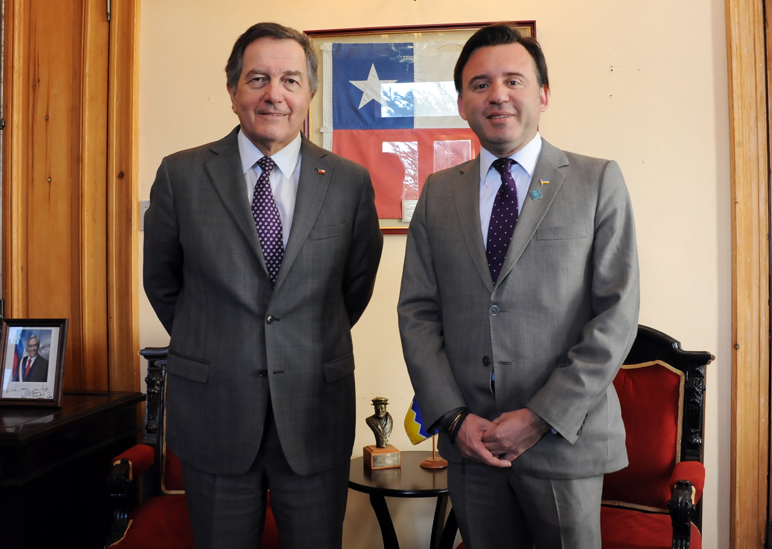 Roberto Ampuero: «para mi como Canciller era muy importante estar acá»