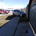 Choque vehicular sin lesionados hoy en el Barrio Sur