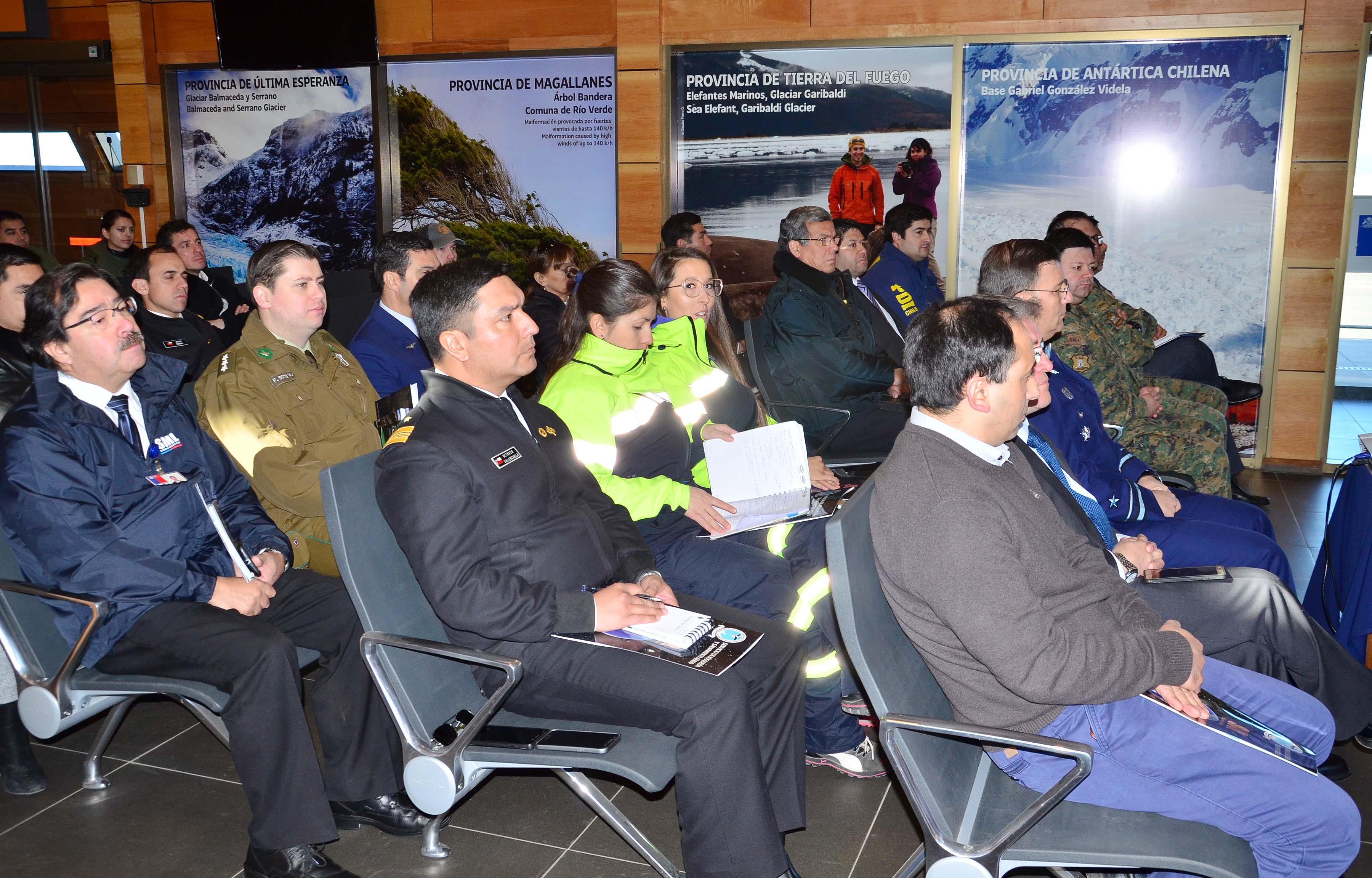 FACH realizó II Comité de Búsqueda y Salvamento en Puerto Natales