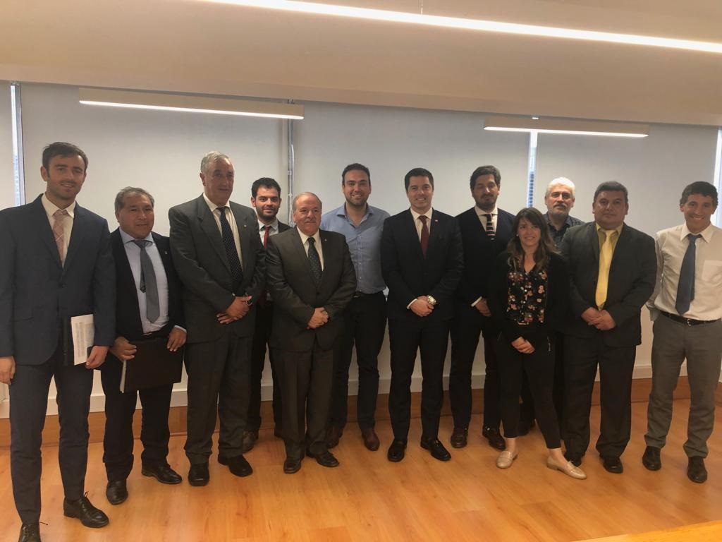 Consejeros Regionales destacan acuerdos de reunión con Subsecretario del Deporte en Santiago