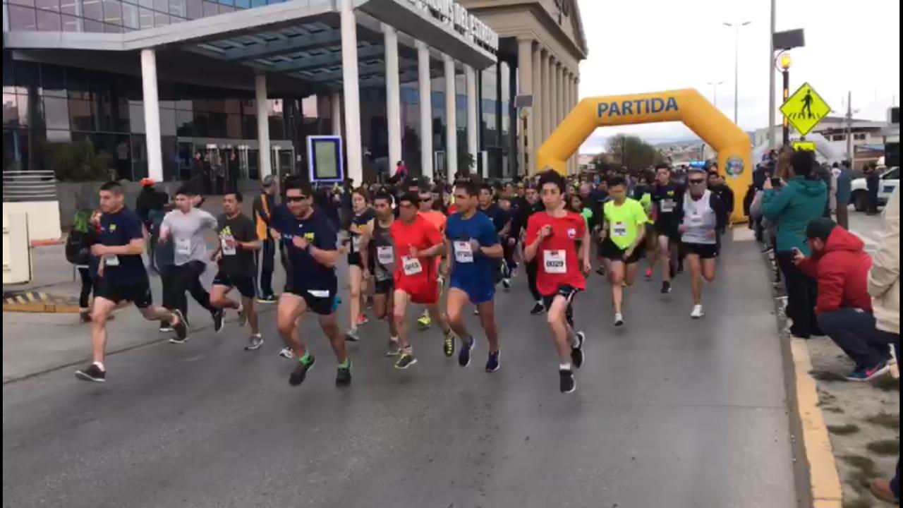 Corrida PDI convocó a mas de 1.000 corredores en Punta Arenas