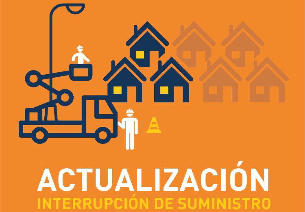 Miércoles 17 de octubre de 09.00 a 13.00 horas habrá suspensión de suministro eléctrico en el sector Barranco Amarillo