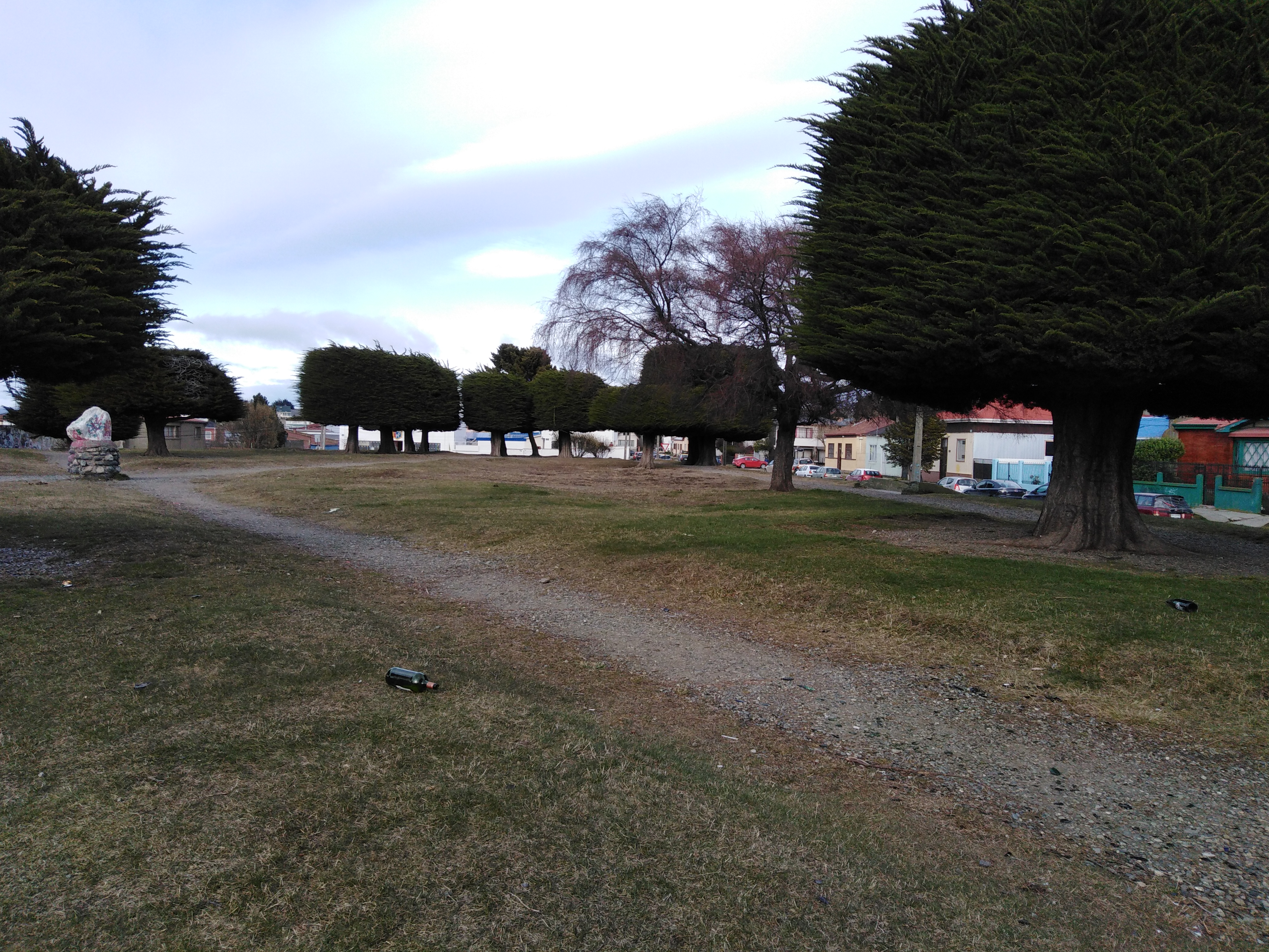 La plaza Lautaro: el abandono de la ciudad de Punta Arenas
