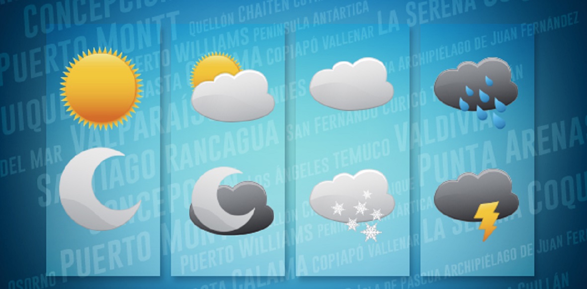 Nublado y chubascos débiles se pronostican para hoy sábado en Punta Arenas