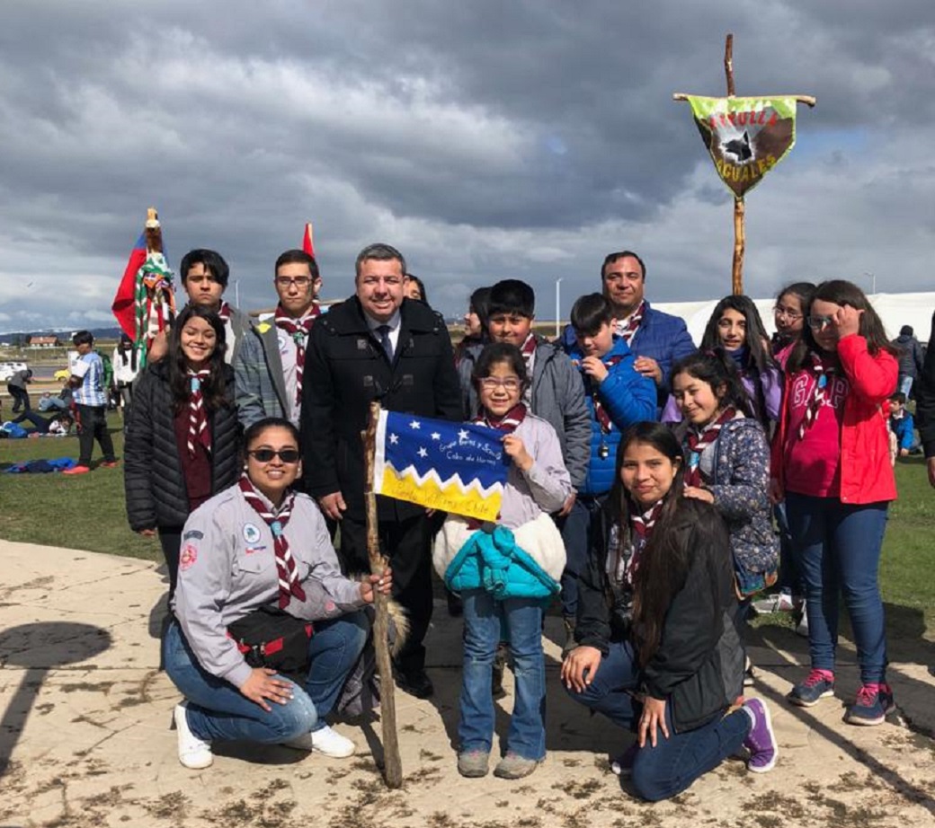 Delegación de Cabo de Hornos, encabezada por alcalde Fernández, se encuentran participando en el aniversario 134 de Ushuaia