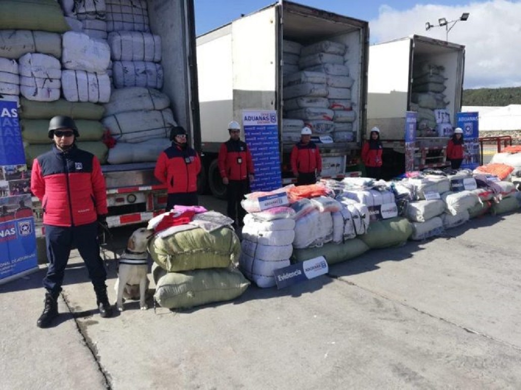 Aduanas descubre millonario contrabando entre Puerto Montt, Puerto Natales, Punta Arenas y Osorno