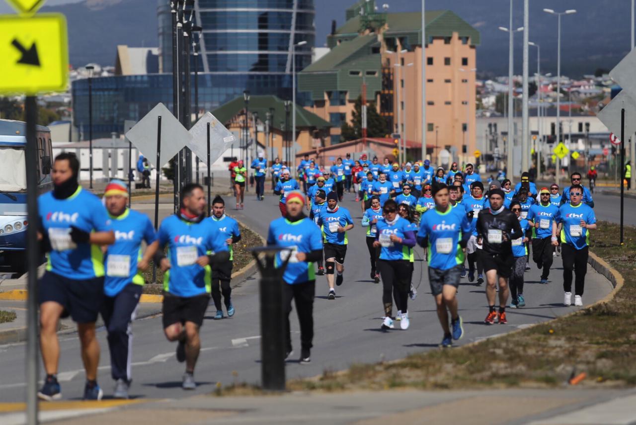 Más de 1.200 personas participaron de la primera “Corrida de la Construcción” en Punta Arenas