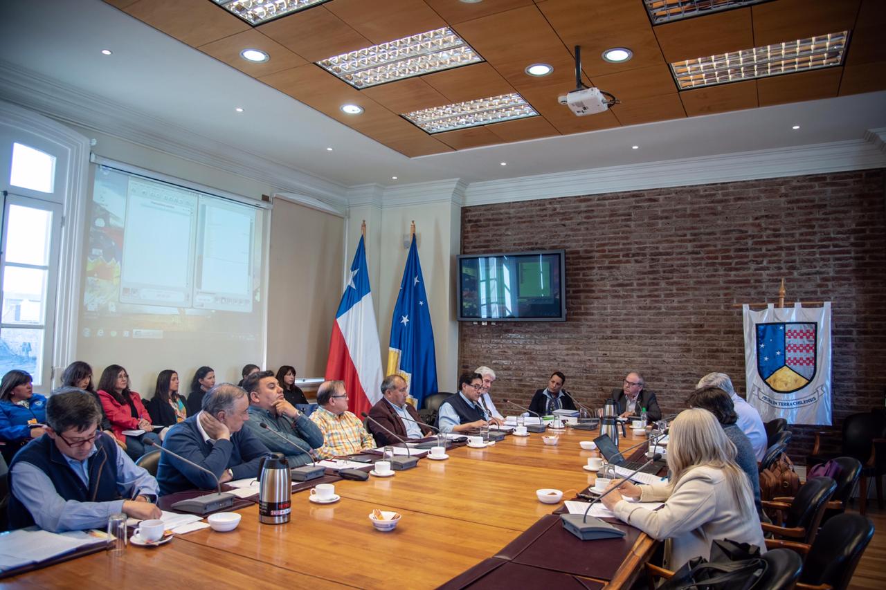 Intendenta Castañón se reune con el CORE Magallanes