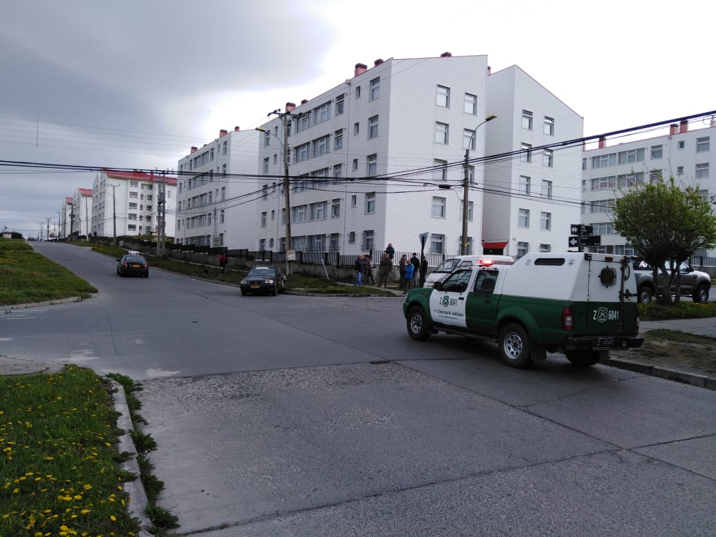 Choque vehicular en el Barrio Sur dejó 4 personas lesionadas